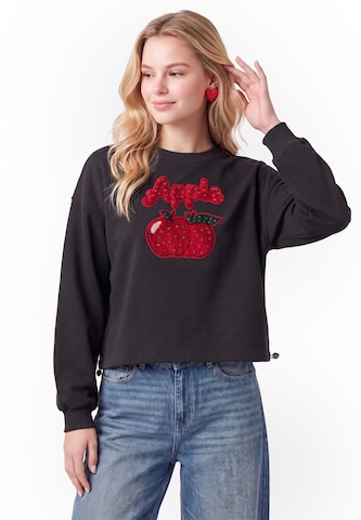 MYMO - Sweatshirt em preto: frente