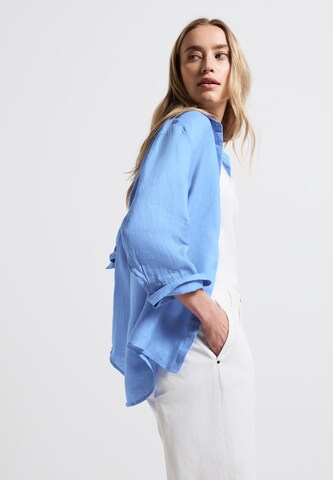 STREET ONE Bluse in Blau