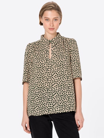 Traffic People Blouse in Green: front