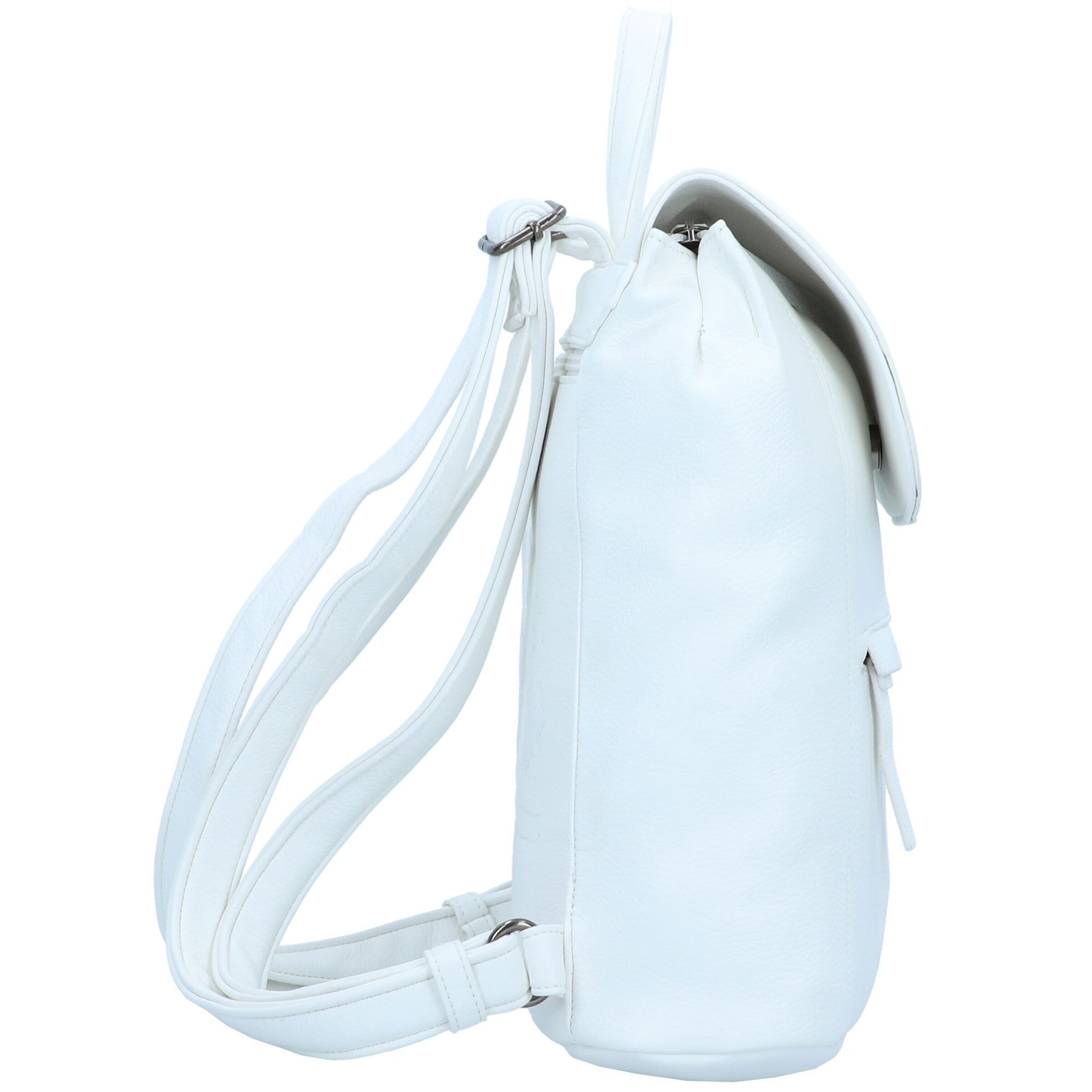 GREENBURRY Backpack 'Mad'l Dasch Fanzi' in White