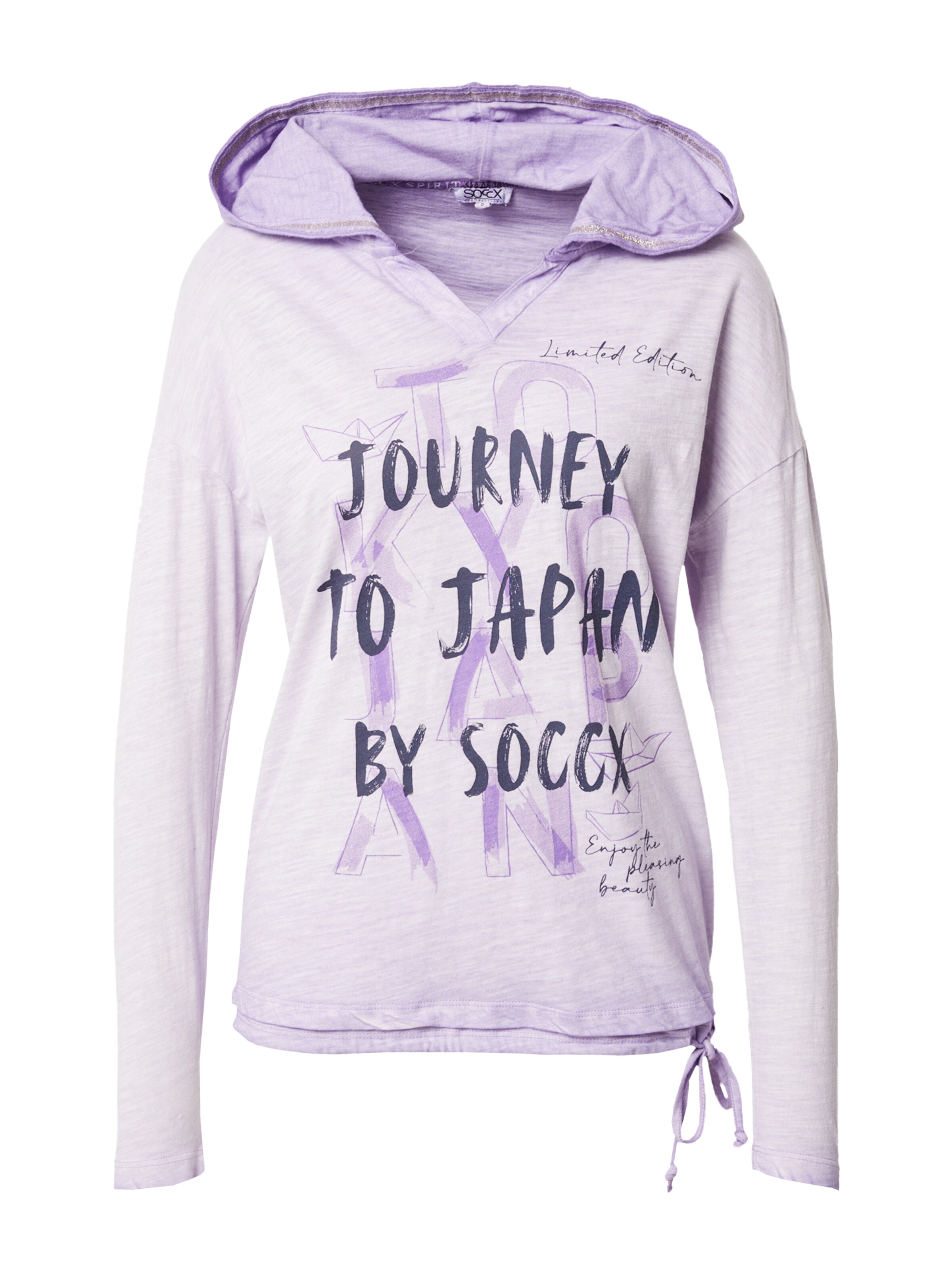 Soccx Shirt in Lila: Vorderseite