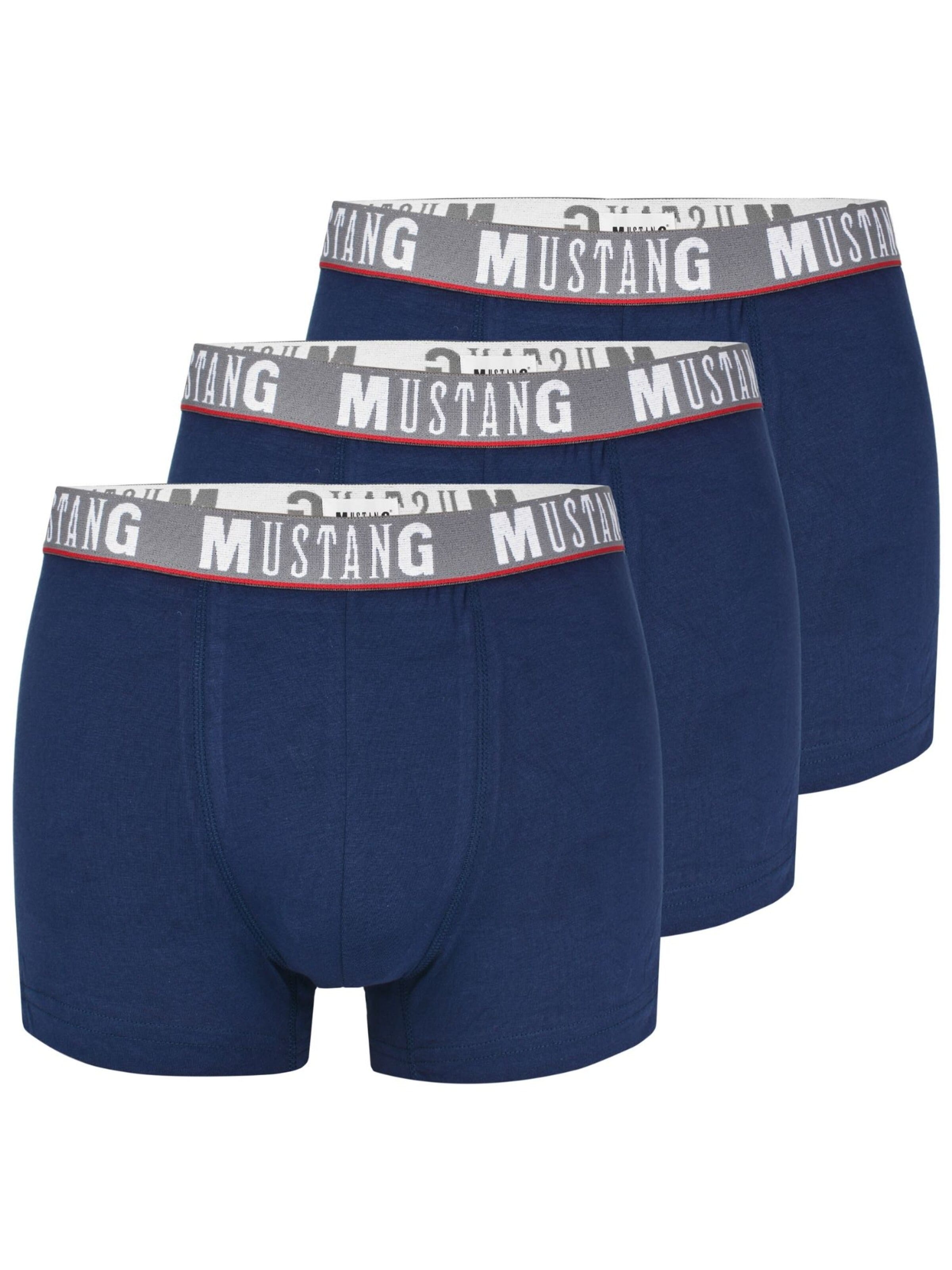 Boxers MUSTANG en mélange de couleurs