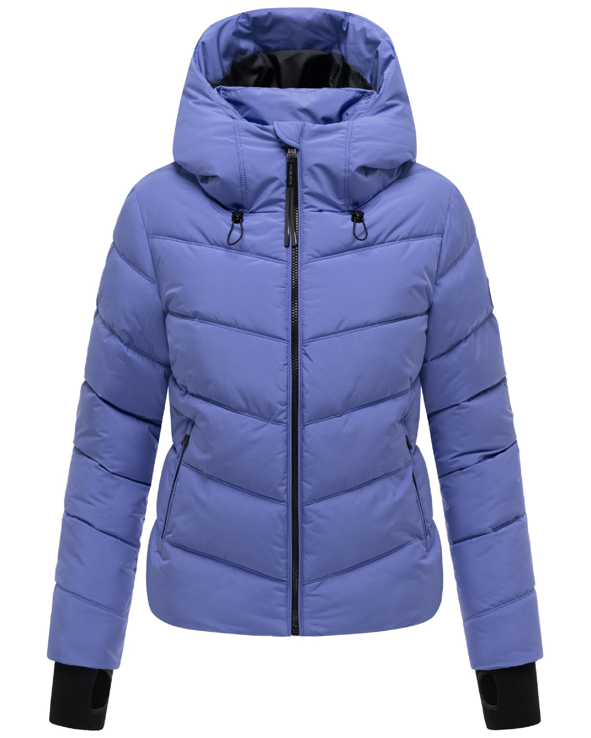 Veste d’hiver MARIKOO en violet : devant