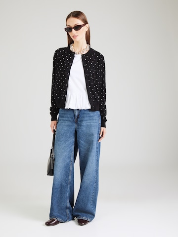 VERO MODA Πλεκτή ζακέτα 'VMSABA' σε μαύρο
