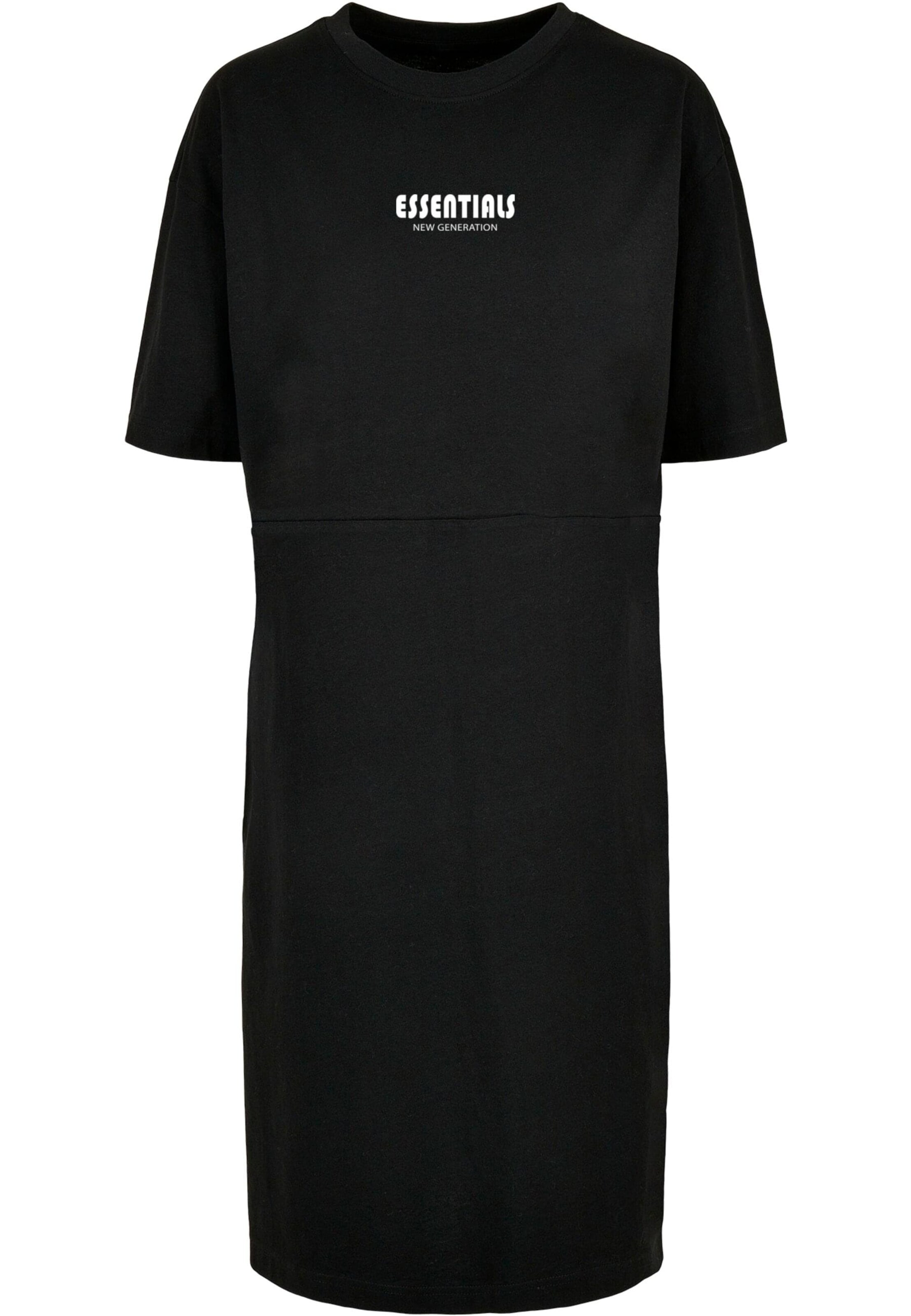 Merchcode Kleid 'Essentials New Generation' in Schwarz: Vorderseite