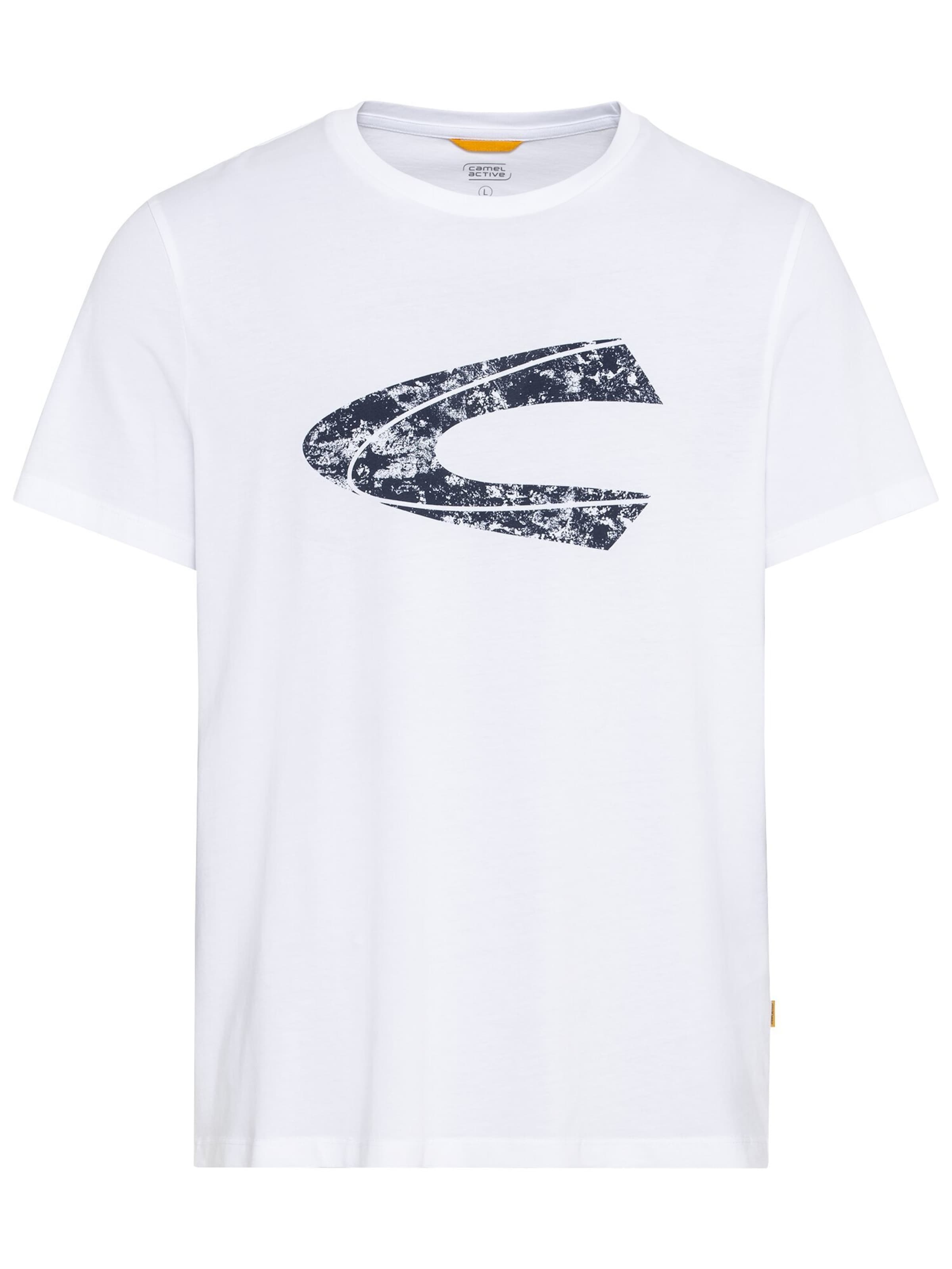 CAMEL ACTIVE Shirt in Weiß: Vorderseite