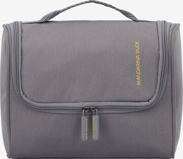 Nécessaire 'Smile & Go' di MANDARINA DUCK in grigio: frontale