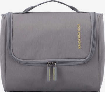 MANDARINA DUCK Toiletry Bag 'Smile & Go' in Grey: front