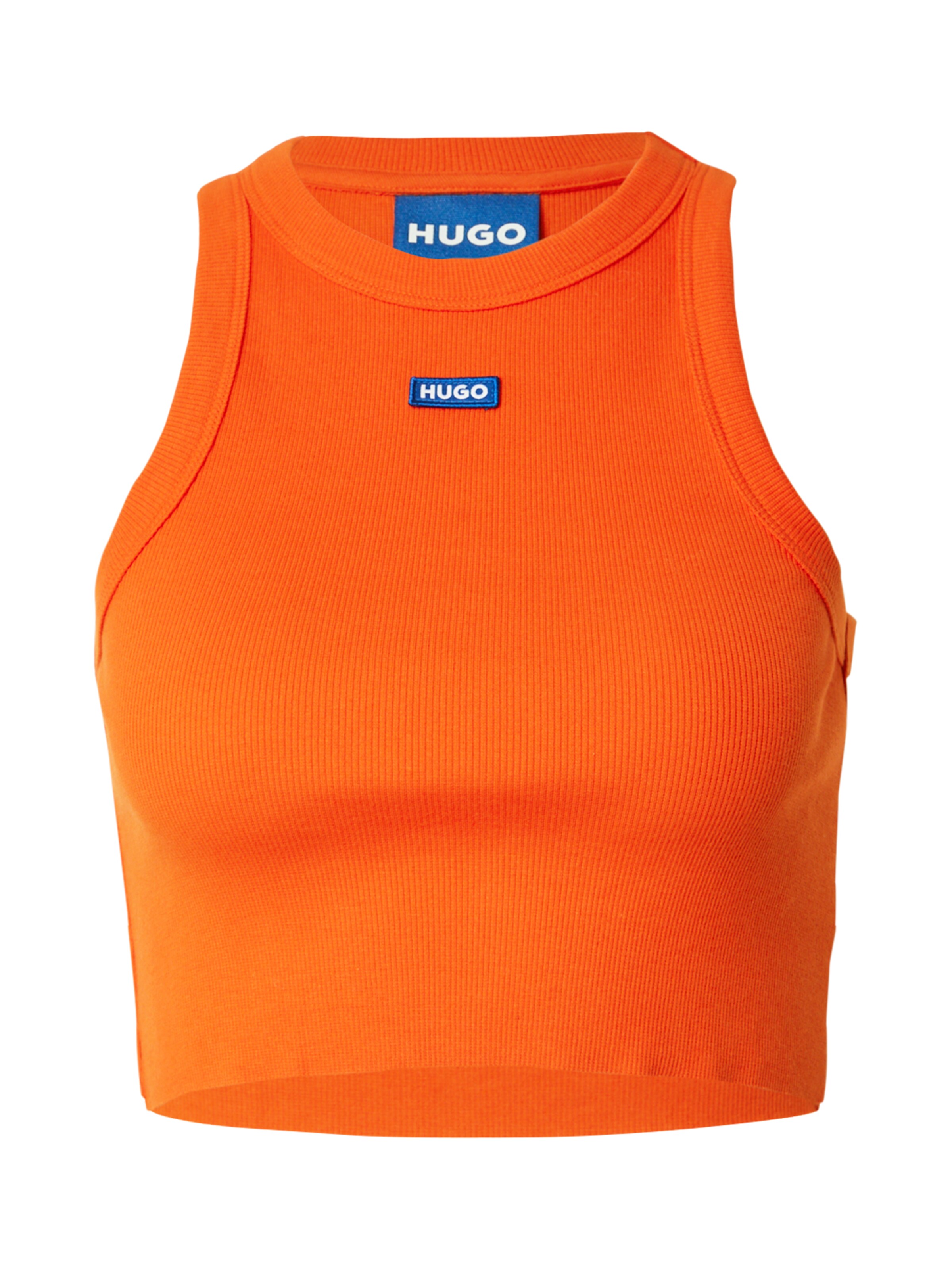 HUGO Top - Oranžová: predná strana