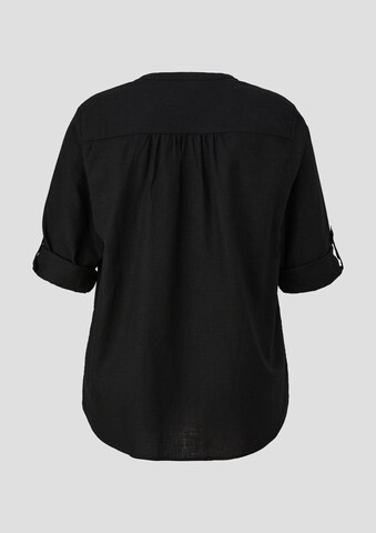 s.Oliver Red Label Plus Blouse in Zwart
