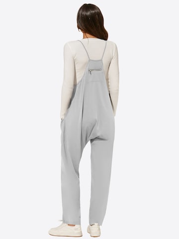 Imily BelaLoosefit Hlače s tregerima - siva boja