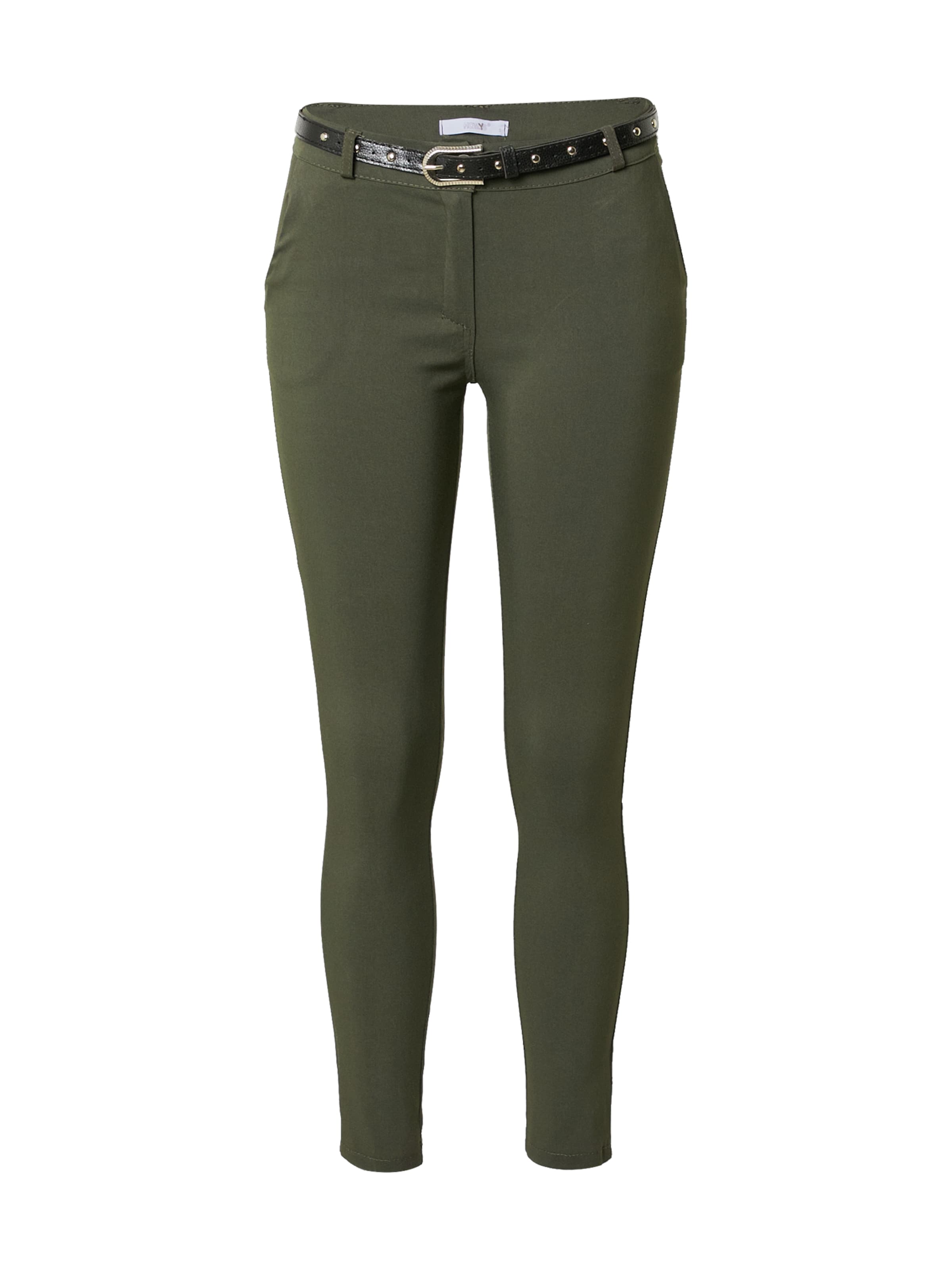 Hailys Skinny Trousers 'Mandy' in Green: front