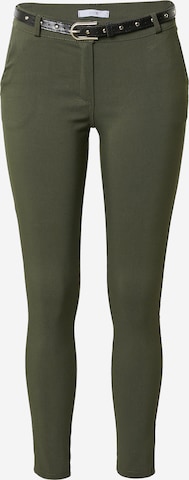 Hailys - Skinny Pantalón 'Mandy' en verde: frente