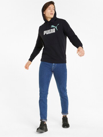 PUMA Sweatshirt 'ESS+' in Zwart