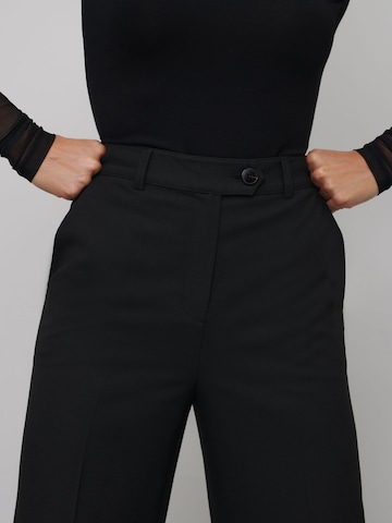 RÆRE by Lorena Rae Regular Pleated Pants 'Joy Tall' in Black