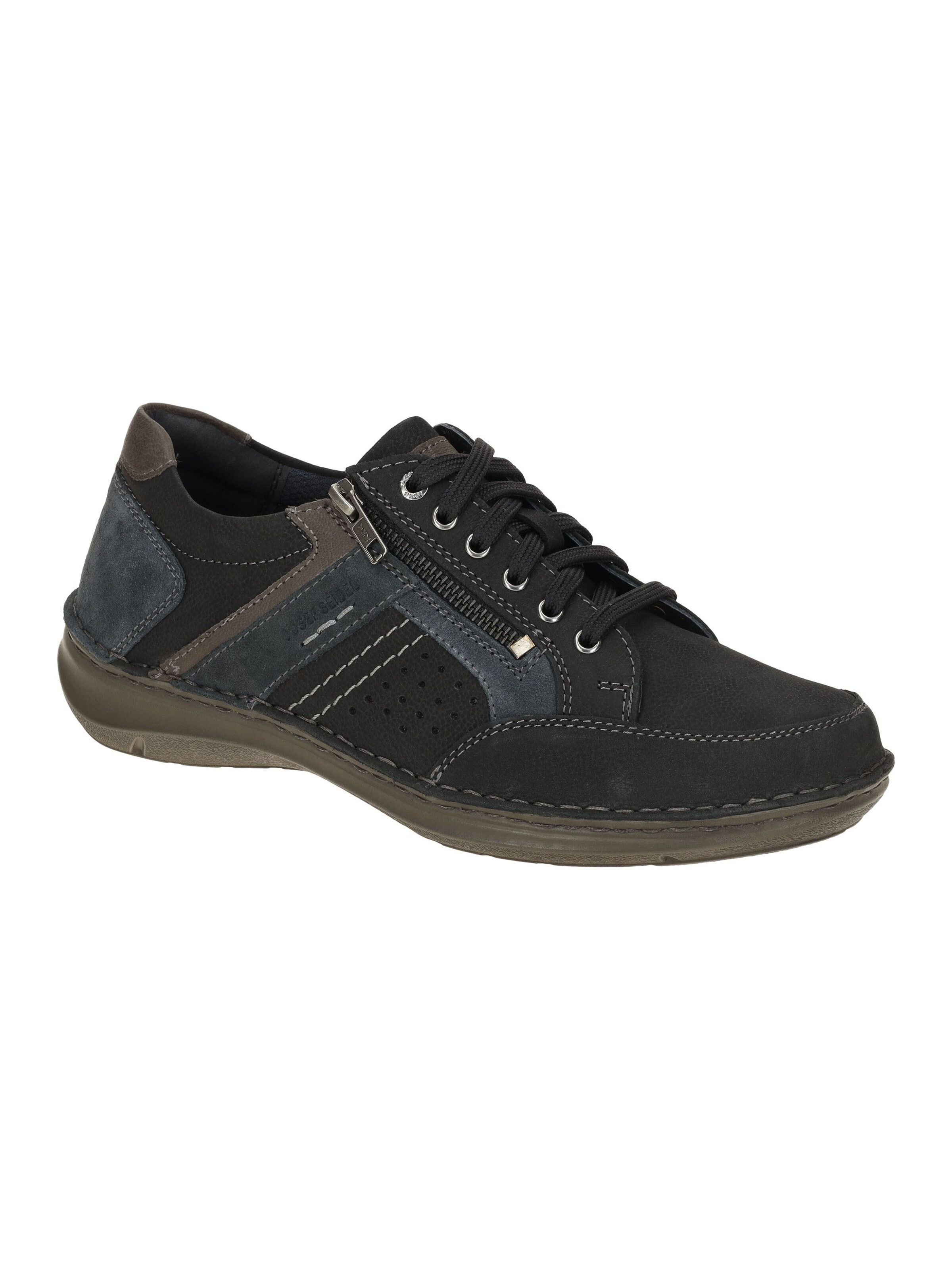 JOSEF SEIBEL Lace-Up Shoes 'New Anvers 87' in Blue: front