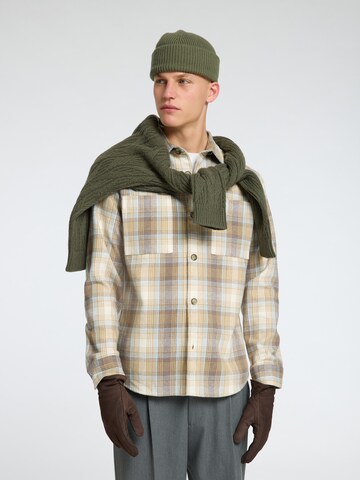 SELECTED HOMME Regular fit Πουκάμισο 'SLHHank' σε μπεζ