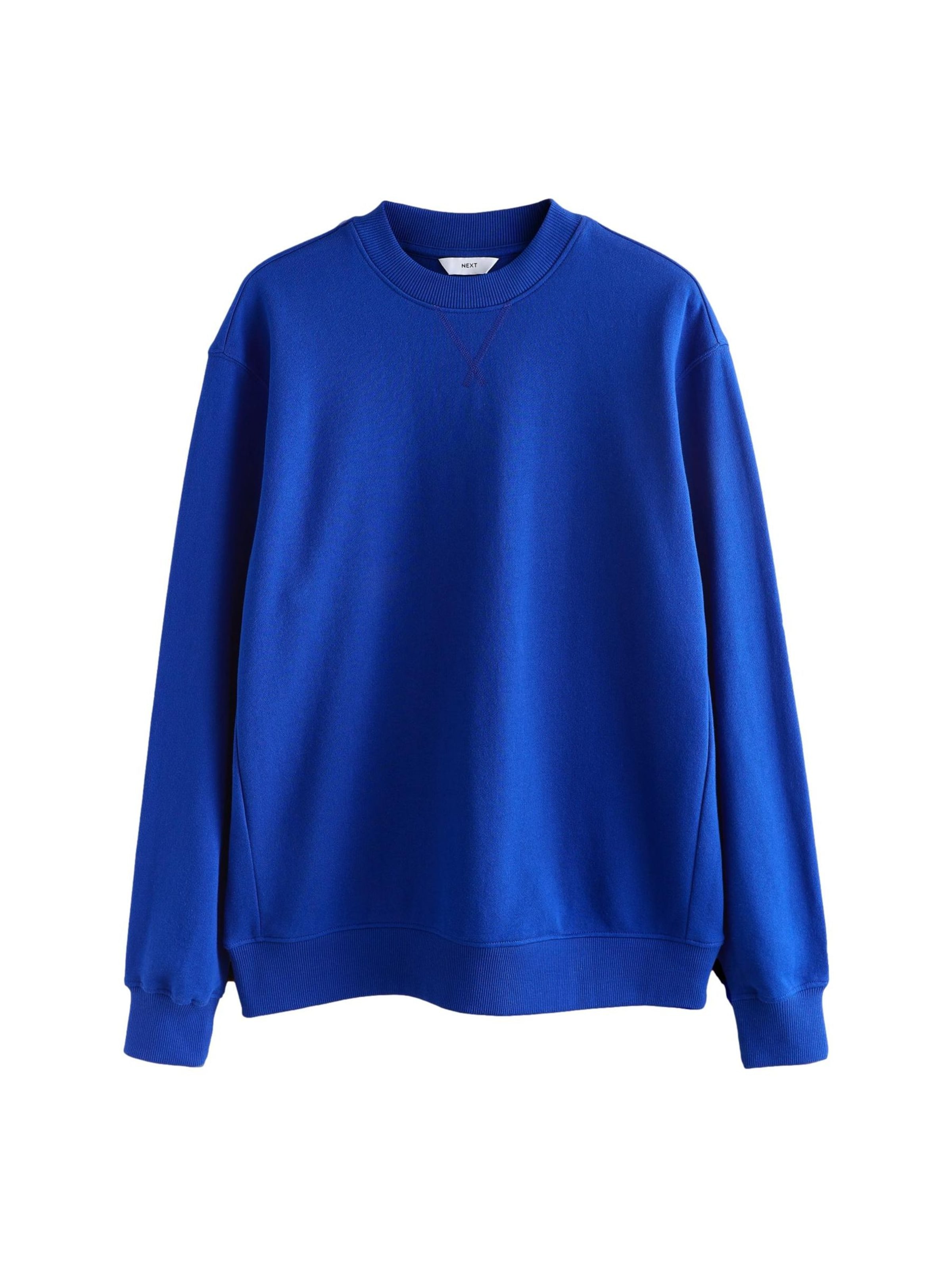 Next - Sweatshirt em azul: frente