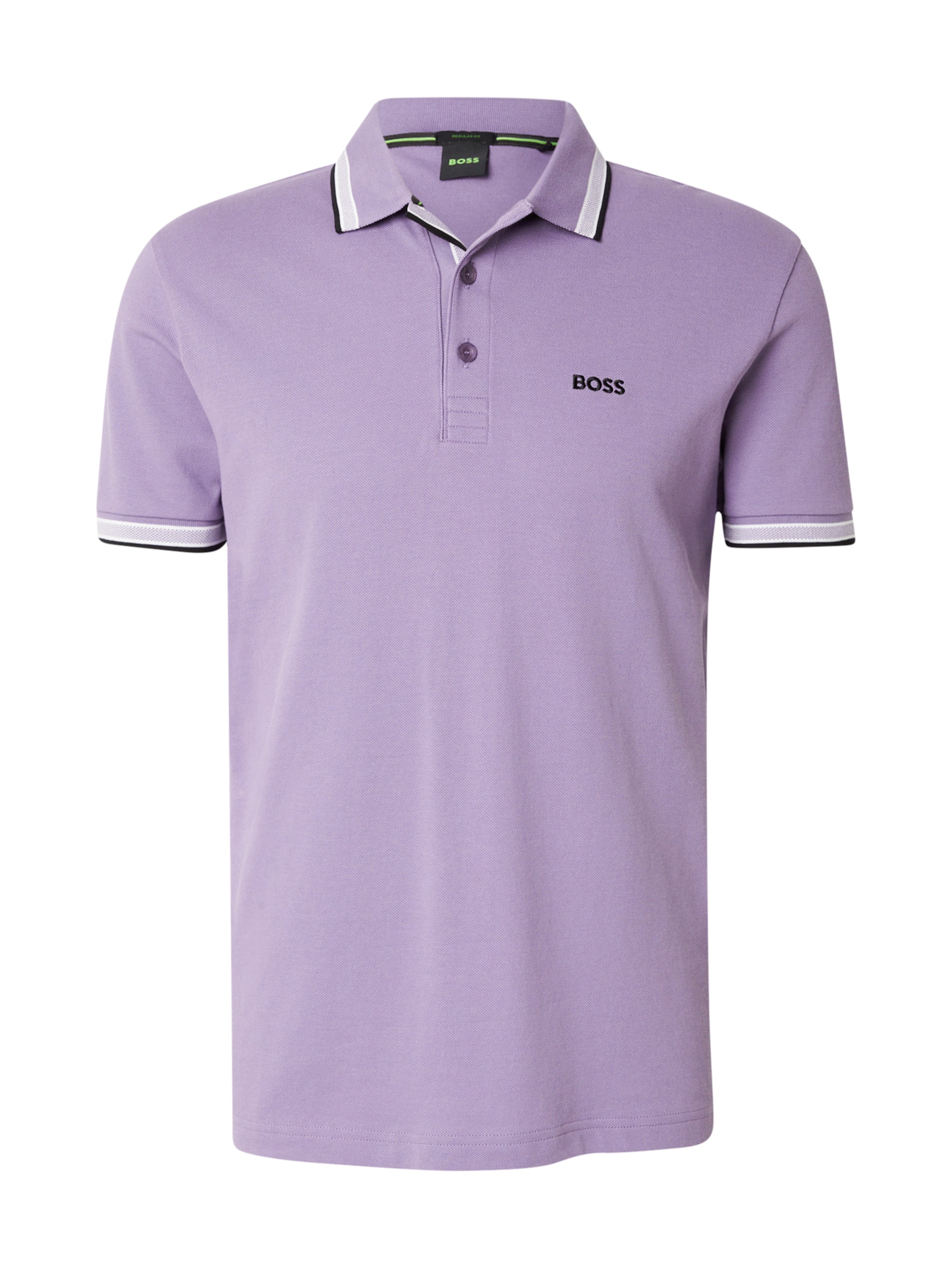 BOSS Тениска 'Paddy' в лилав: отпред