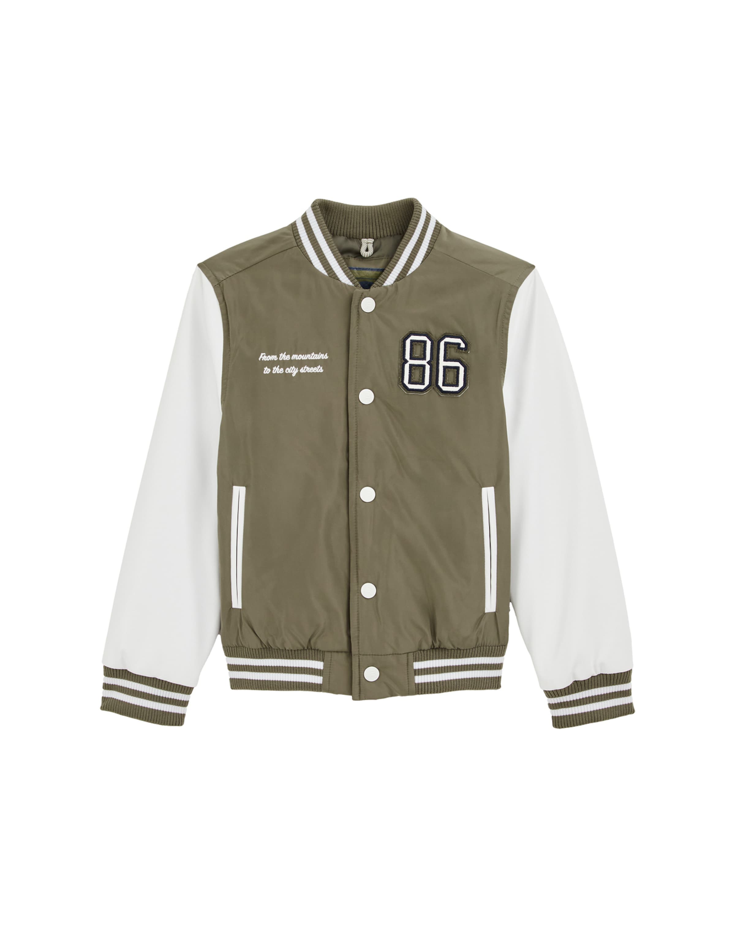 WE Fashion Overgangsjakke i grøn: forside