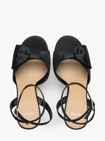 Estro Sandal '2395-6' in Black