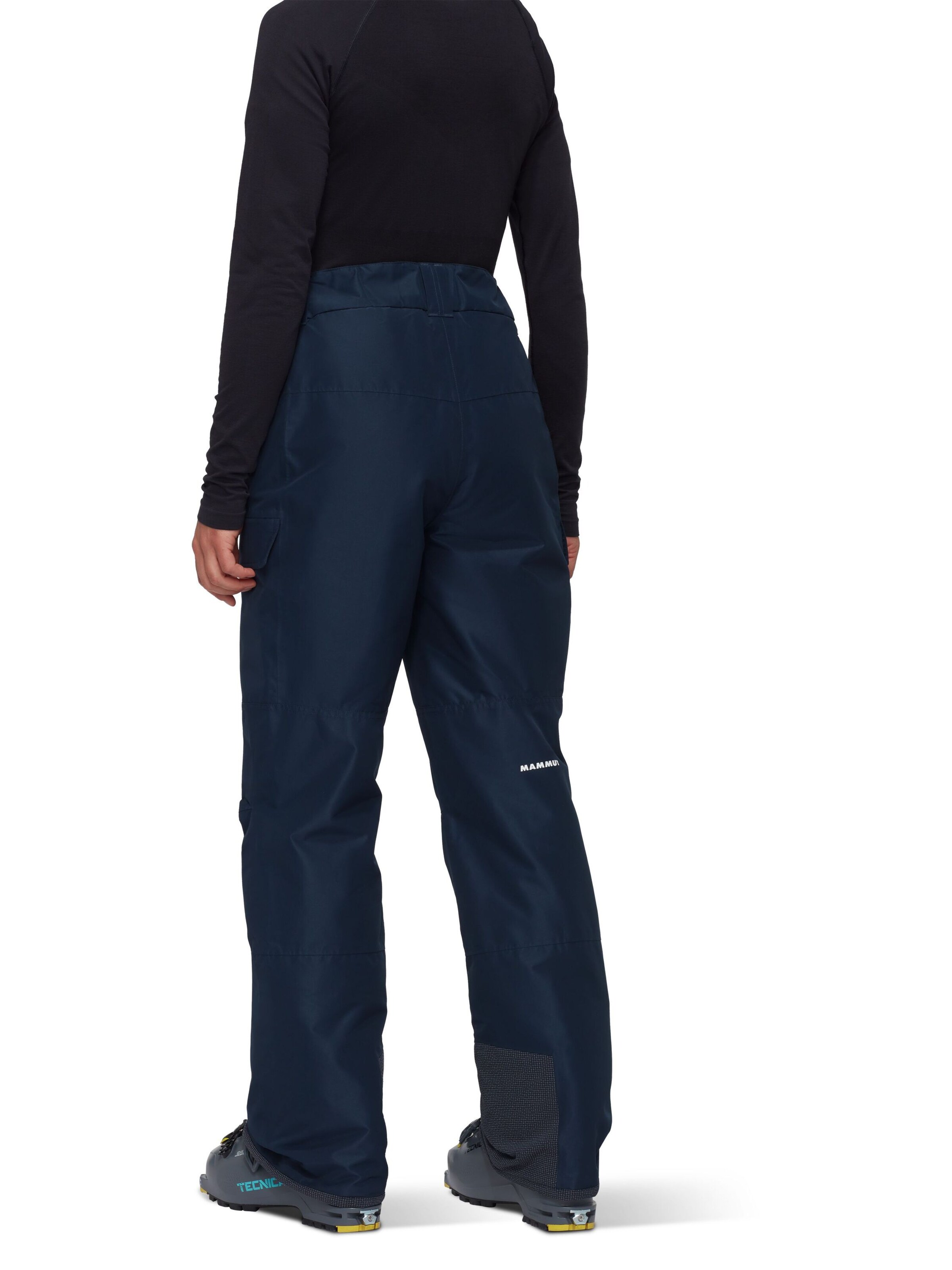 MAMMUT Regular Outdoor Pants 'Fall Line' in Blue