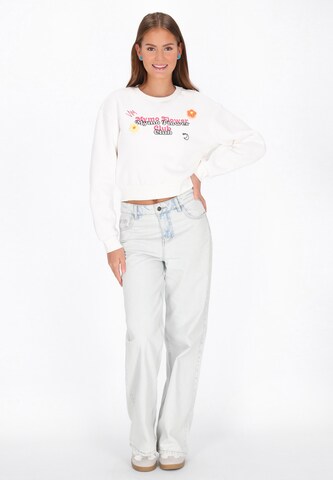 MYMO Sweatshirt in White
