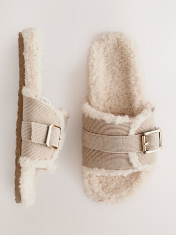 Pantoufle Next en beige