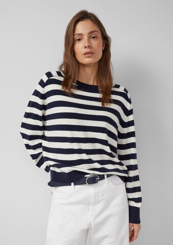 s.Oliver Strickpullover in Blau: Vorderseite