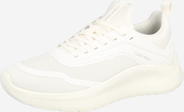 Calvin Klein Низкие кроссовки в Белый: спереди