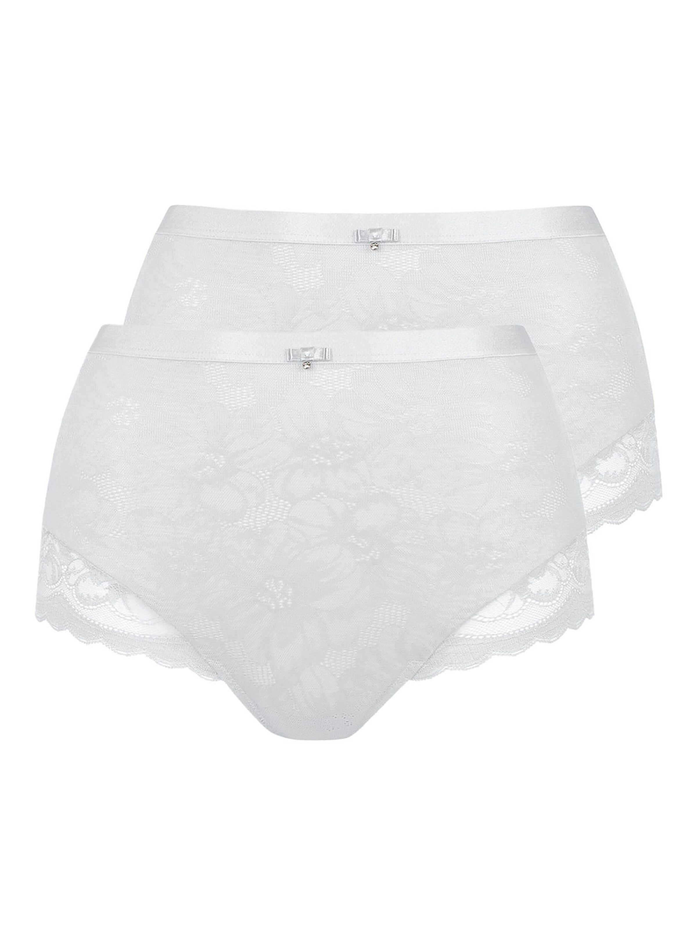 Lisca Panty 'Evelyn' in White: front
