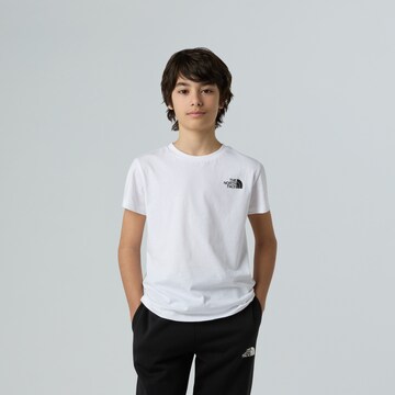 THE NORTH FACE Tričko – bílá: přední strana