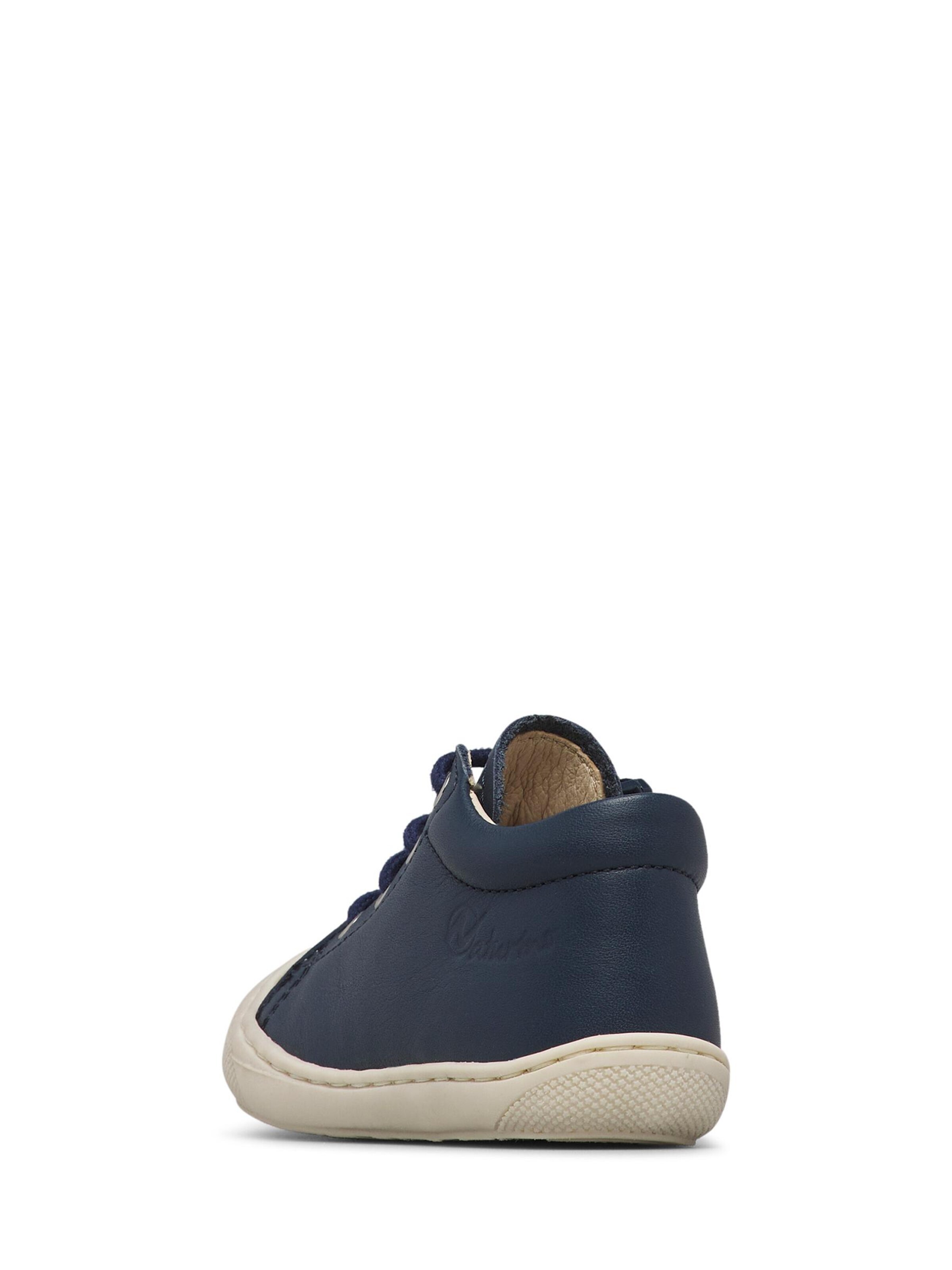 NATURINO Flats 'COCOON ZIP' in Blue