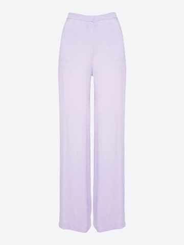 ABOUT YOU x VIAM Studio Loose fit Pants 'ELVIS' in Purple: front