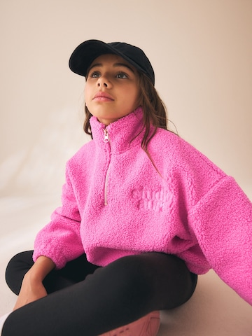 Giacca di pile di Next in rosa