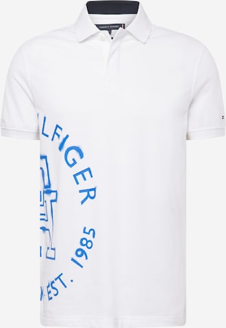 T-Shirt TOMMY HILFIGER en blanc : devant