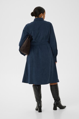 Robe 'KCFreja' KAFFE CURVE en bleu