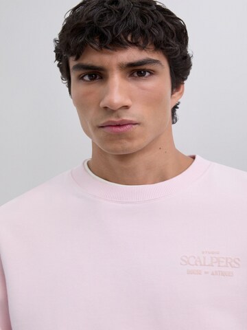 Bluză de molton 'Antiques Flock' de la Scalpers pe roz