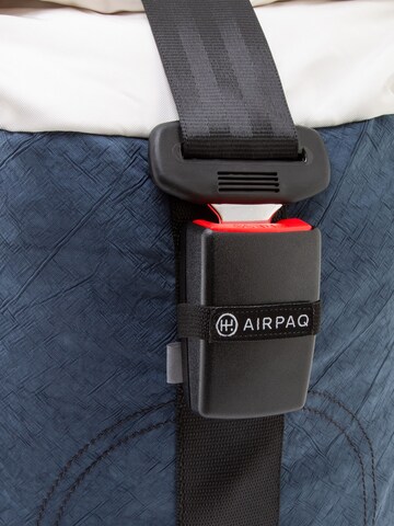 AIRPAQ Ryggsäck 'Rolltop' i blå