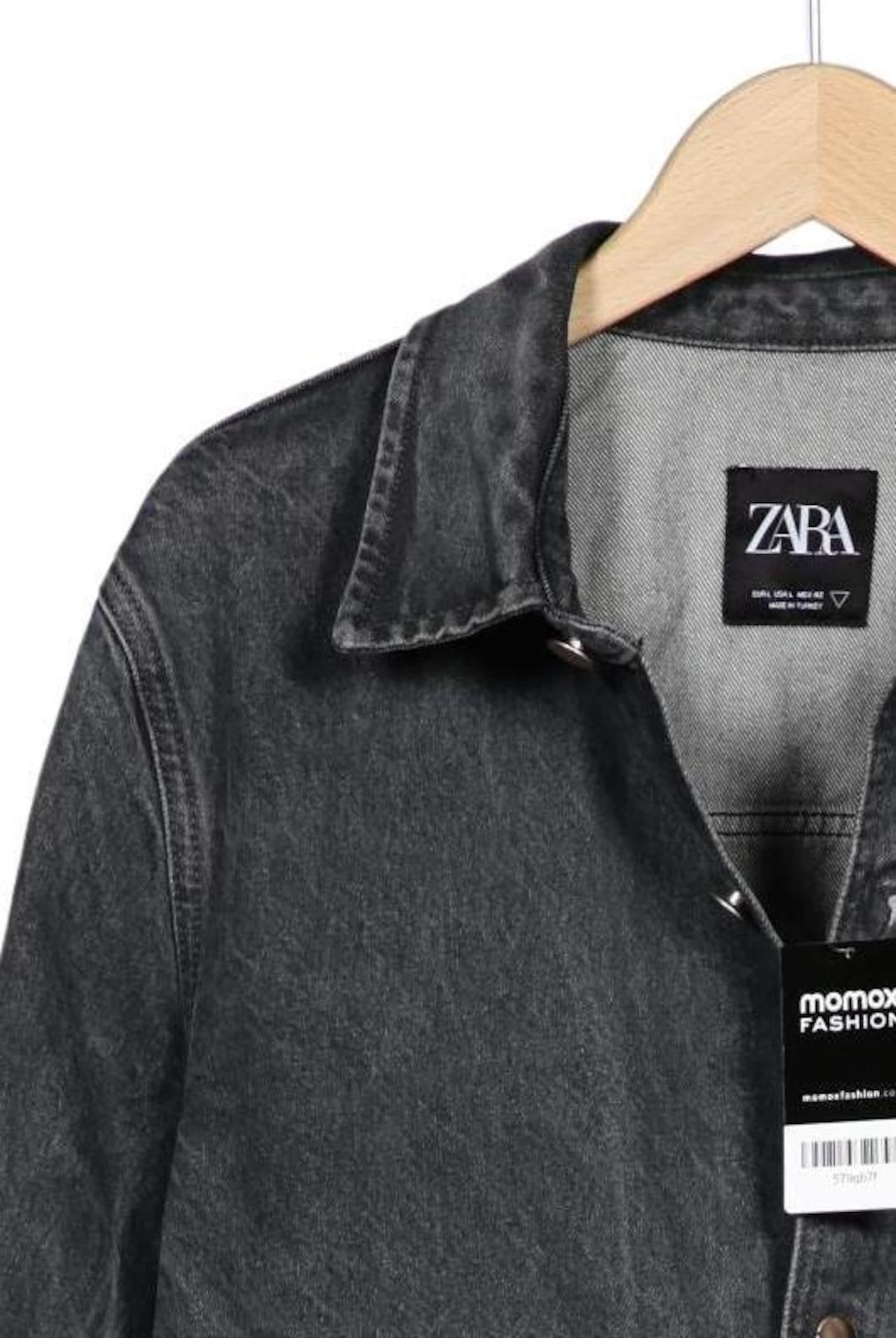 ZARA Jacket & Coat in L in Grey