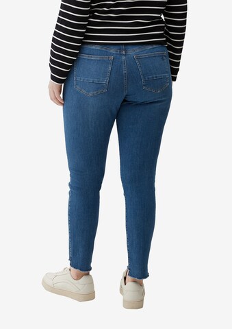 TRIANGLE Skinny Jeans i blå