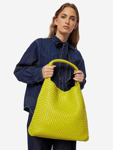 L37 HANDMADE SHOES Handtas 'KANSAS' in Geel