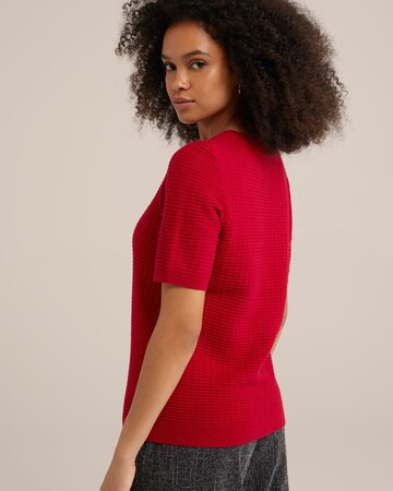 Pull-over WE Fashion en rouge