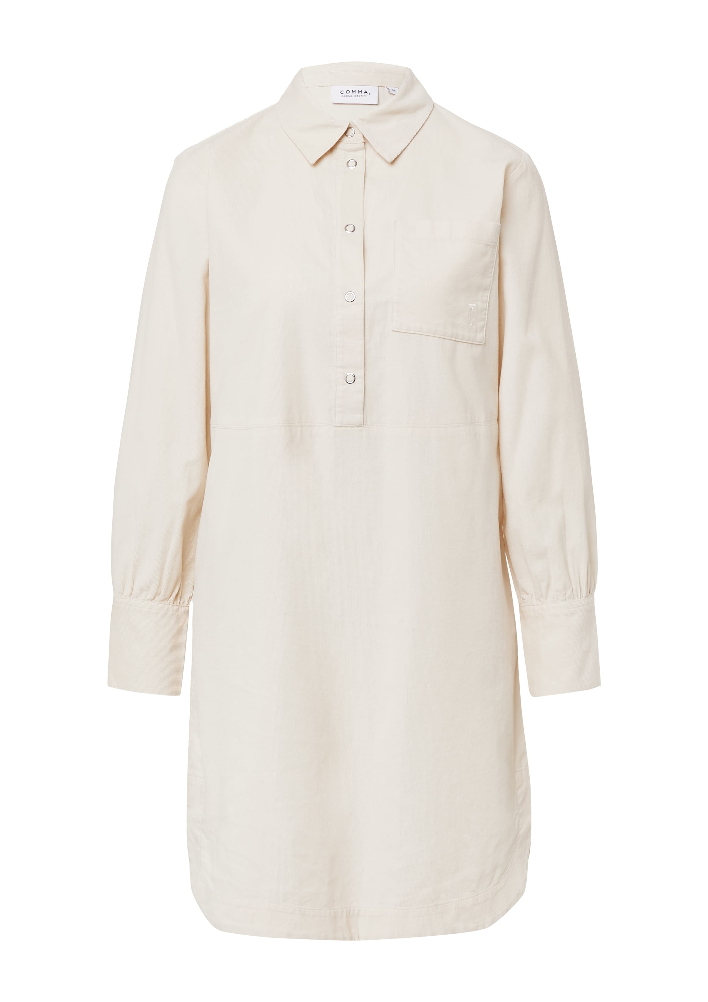 Robe-chemise comma casual identity en beige : devant