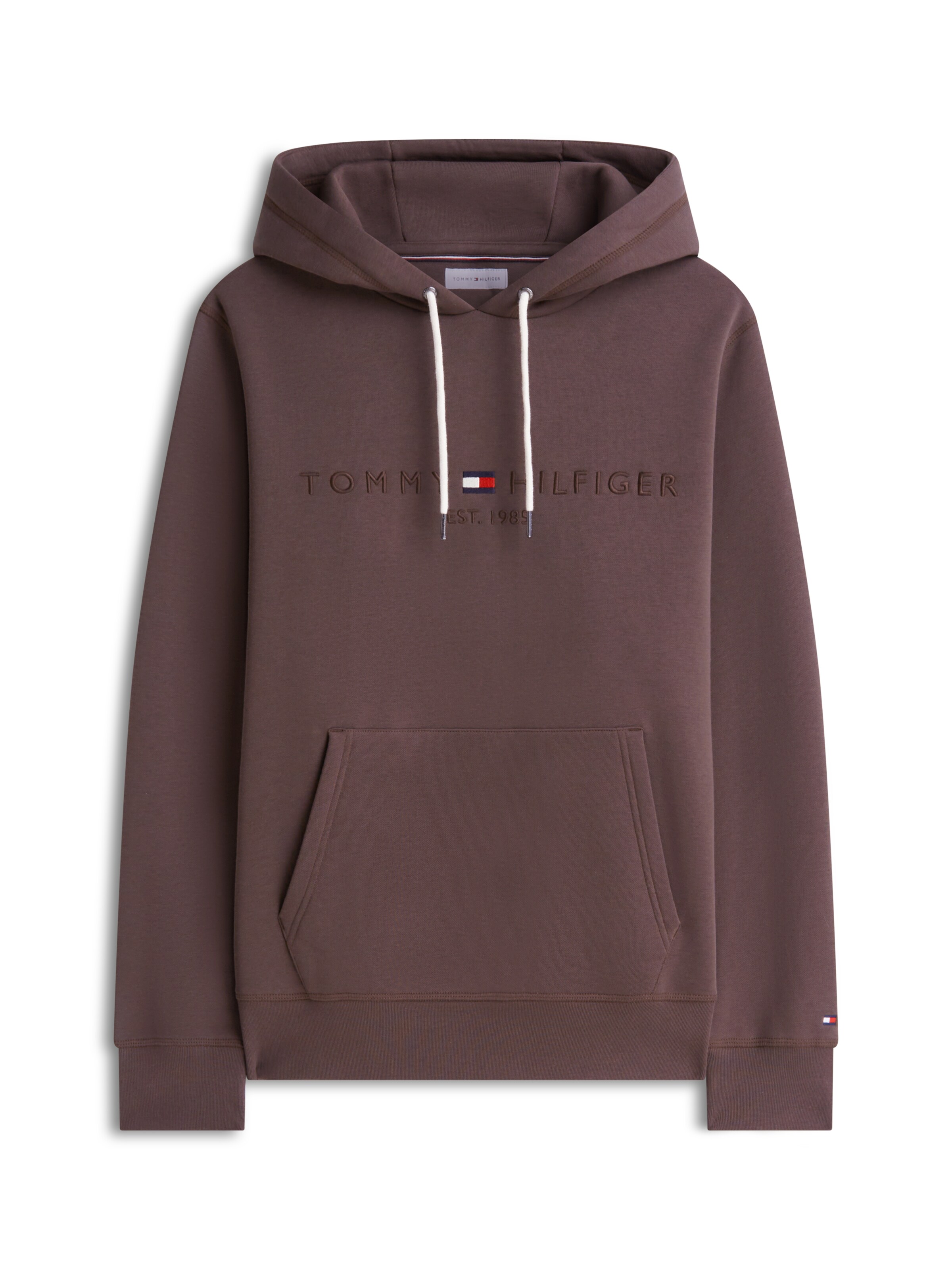 TOMMY HILFIGER Sweatshirt in Brown: front