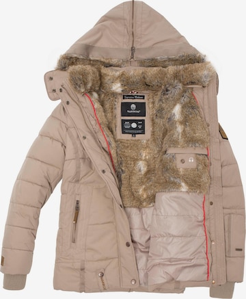 MARIKOO Winterjacke 'Nekoo' in Beige