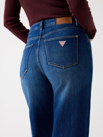 GUESS Wide Leg Jeans in Blau