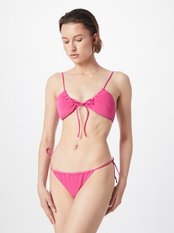 Slip costum de baie 'Sea Dive' de la Seafolly pe roz