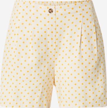 VERO MODA - regular Pantalón plisado 'ASTIMILO' en beige: frente