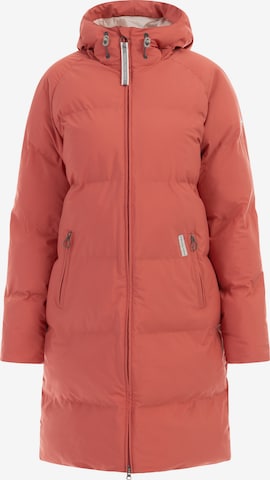 Schmuddelwedda Raincoat in Red: front